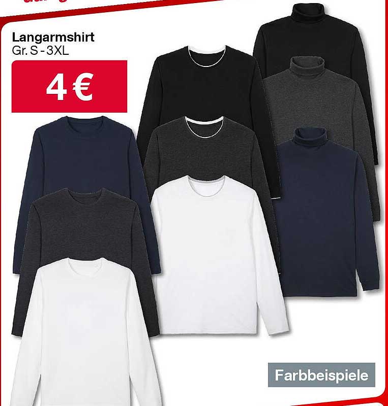 Langarmshirt