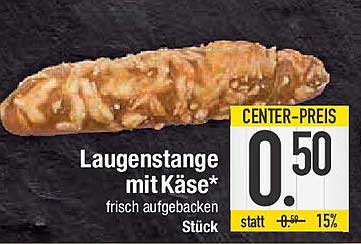 Laugenstange mit Käse*