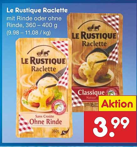 Le Rustique Raclette