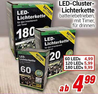 LED-Cluster-Lichterkette