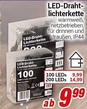 LED-Drahtlichterkette