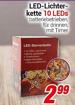 LED-Lichterkette 10 LEDs