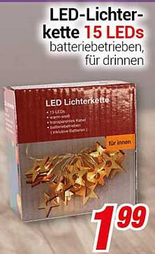 LED-Lichterkette 15 LEDs