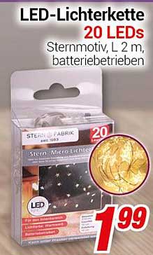 LED-Lichterkette 20 LEDs