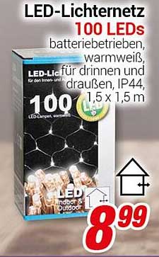 LED-Lichternetz 100 LEDs