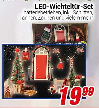 LED-Wichteltür-Set