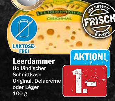 Leerdammer Holländischer Schnittkäse Original, Delacréme oder Léger