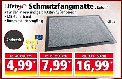 Lifetex Schmutzfangmatte „Eaton“