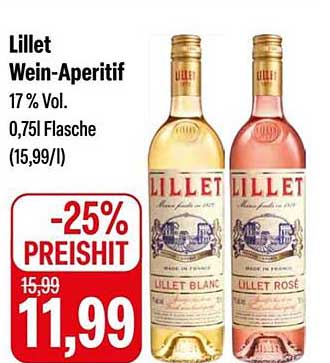 Lillet Wein-Aperitif