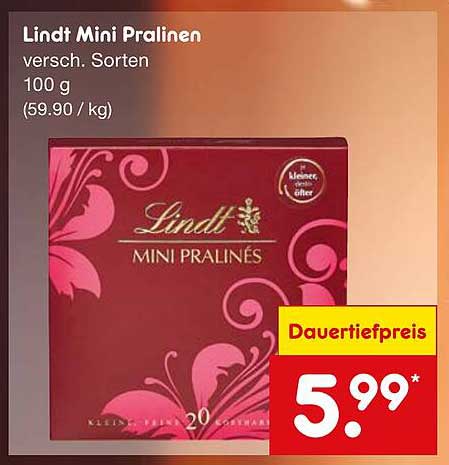 Lindt Mini Pralinen