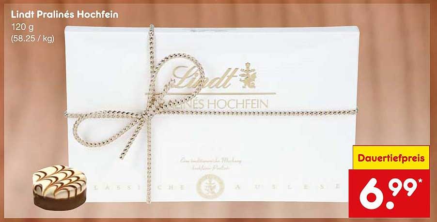 Lindt Pralinés Hochfein