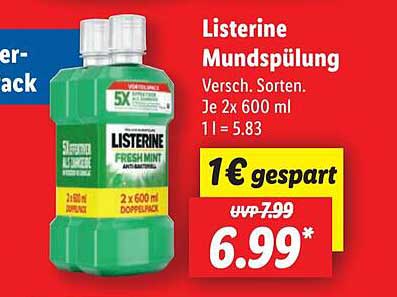 Listerine Mundspülung