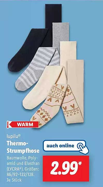 lupilu® Thermo-Strumpfhose