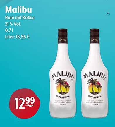 Malibu Original Rum mit Kokos