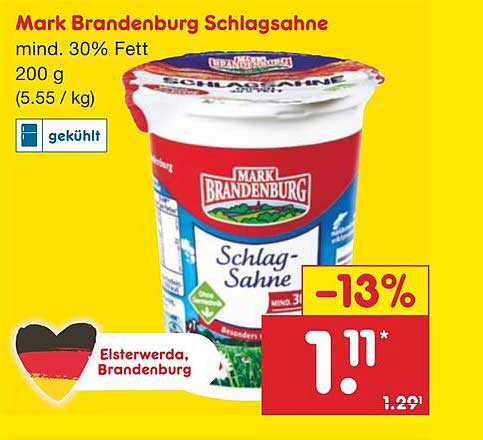 Mark Brandenburg Schlag-Sahne