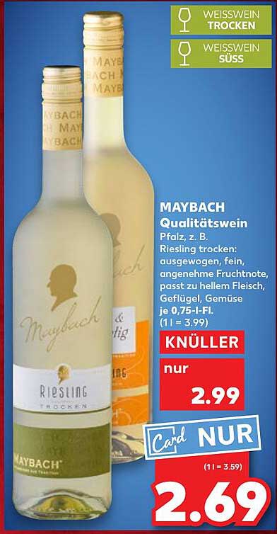 MAYBACH Qualitätswein Riesling trocken