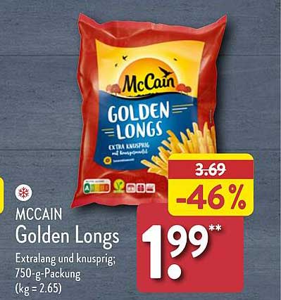 McCain Golden Longs