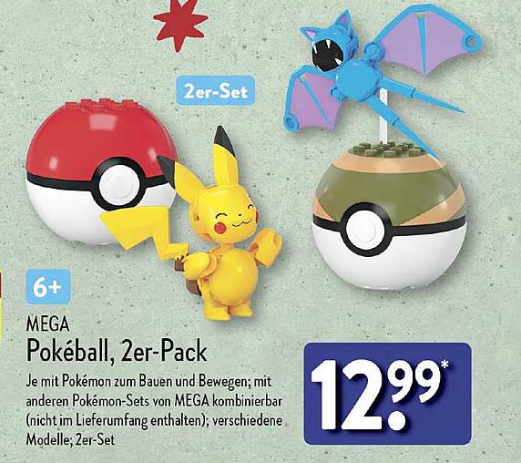 MEGA Pokéball, 2er-Pack