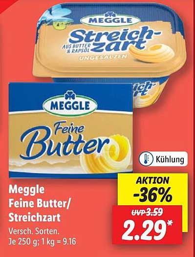 Meggle Feine Butter/ Streichzart