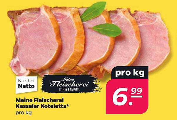 Meine Fleischerei Kasseler Koteletts*