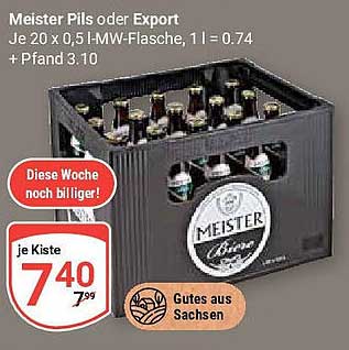 Meister Pils oder Export