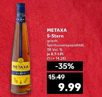 METAXA 5-Stern