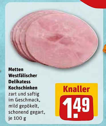 Metten Westfälischer Delikates Kochschinken