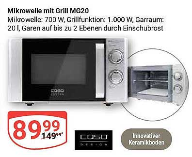 Mikrowelle mit Grill MG20