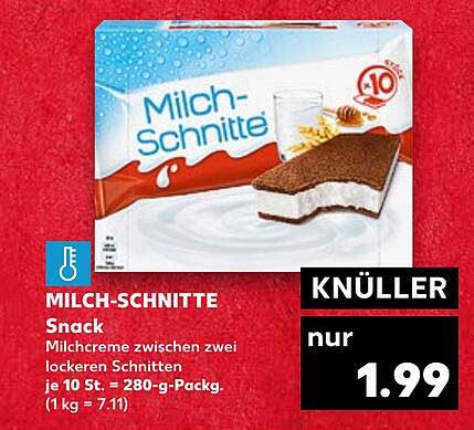 MILCH-SCHNITTE