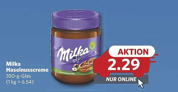 Milka Haselnusscreme