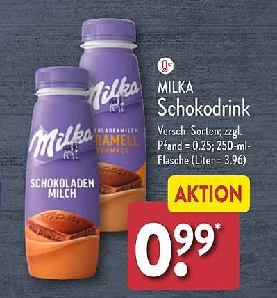 MILKA Schokoladendrink