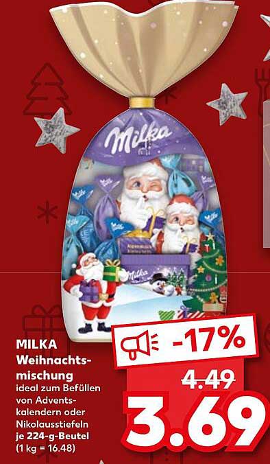 MILKA Weihnachtsmischung