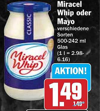 Miracel Whip oder Mayo