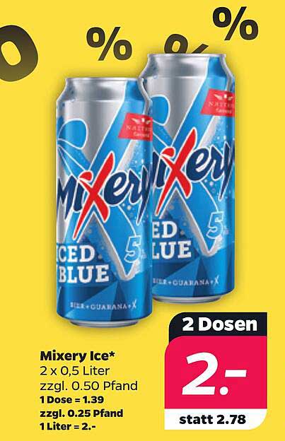 Mixery Ice Iced Blue