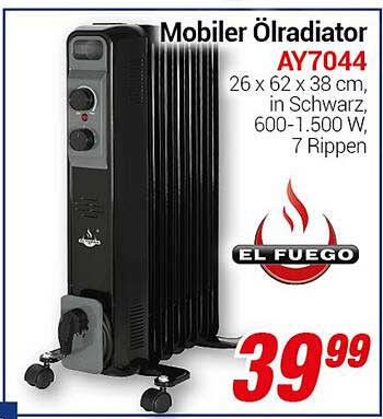 Mobiler Ölradiator AY7044