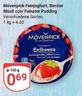 Mövenpick Feinjoghurt Erdbeere