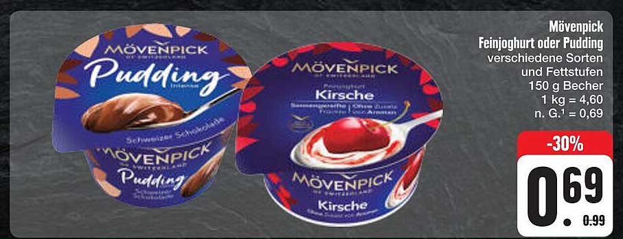 Mövenpick Pudding