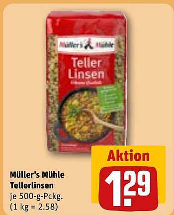 Müller's Mühle Tellerlinsen