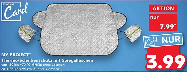 MY PROJECT® Thermo-Schutz mit Spiegelaschen