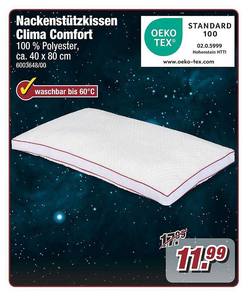 Nackenstützkissen Clima Comfort