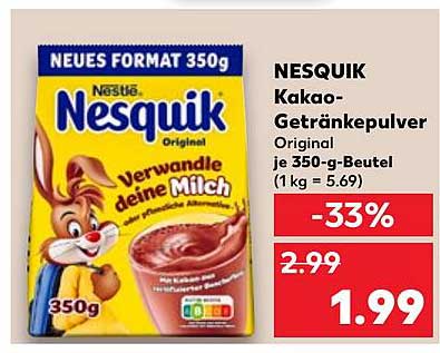 NESQUIK Kakao-Getränkepulver