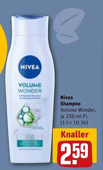 Nivea Shampoo Volume Wonder