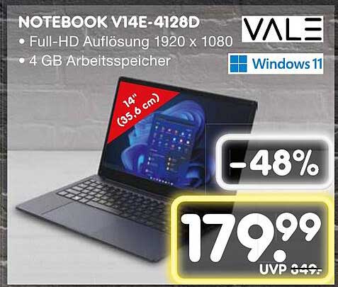 NOTEBOOK V14E-4128D