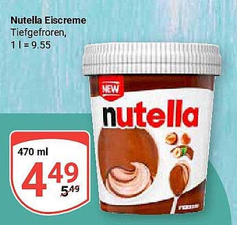 Nutella Eiscreme