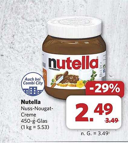 Nutella Nuss-Nougat-Creme