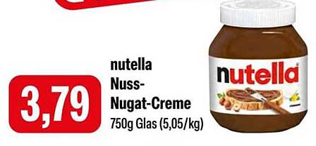 nutella Nuss-Nugat-Creme