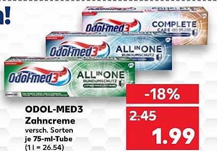 ODOL-MED3 Zahnceme