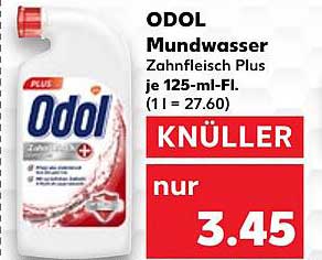 ODOL Mundwasser Zahnfleisch Plus