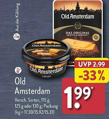 Old Amsterdam Creme