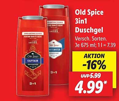 Old Spice 3in1 Duschgel